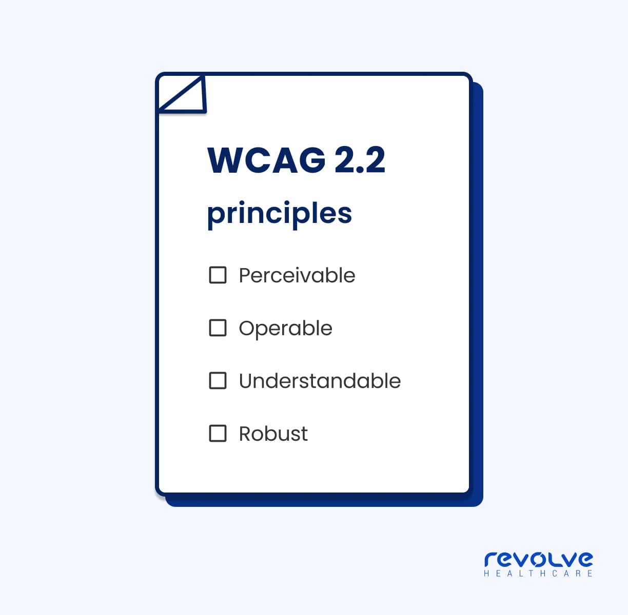 WCAG-2-2-principles-Revolve-Healthcare